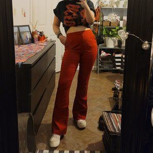 Red Bell Bottoms